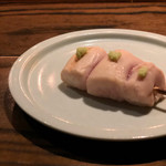 焼き鳥 とりら - ササミ山葵