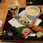 太閤うどん - 2019年5月　季節の前菜盛り合わせ