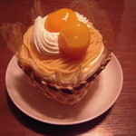 菓子工房 レジェール・ソルティ - なつかしモンブラン　自宅にて