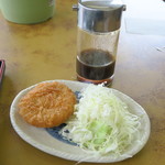 山田うどん - クラムチャウダーコロッケ