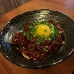 the public izakaya - 鮪ユッケ