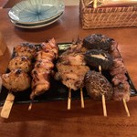 the public izakaya - 焼き鳥５本