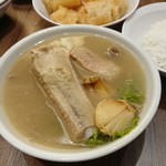 Song Fa Bak Kut Teh  - 1903_Song Fa Bak Kut Teh Mall of Indonesia_Pork Rib Soup with Liber@94,400Rp(排骨肉骨茶)+White Rice@10,900Rp(白飯)