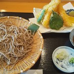 石臼挽き 手打ちそば いとう - 天せいろ1,980円（税込）