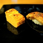 Sushi Tokubei - 玉子、穴子