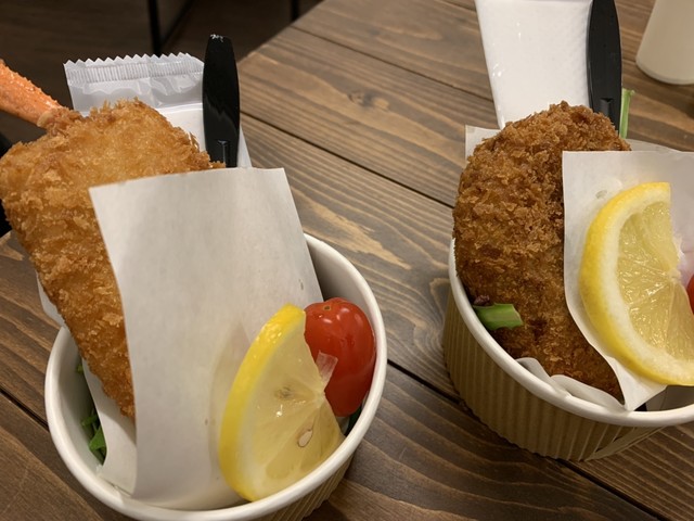 城崎コロッケ キノコロ 城崎温泉 コロッケ フライ 食べログ