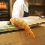 東麻布 天本 - 車海老