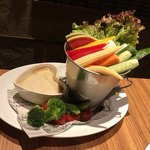 the life table - ・彩り野菜のバーニャカウダ（780円×2人前）