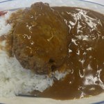 ワセダ菜館 - ハンバーグカレー630円