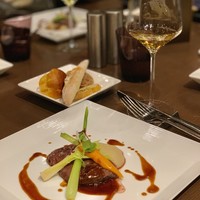 テーブル36 - ◆牛フィレ肉のエクストラヴァージンオリーブオイル煮
                    ミニベジタブル ソバ粉ポレンタ