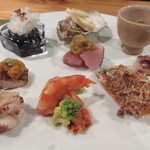 裕の輪 - 毎回楽しみなプレート