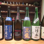 裕の輪 - この日の日本酒たち