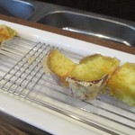 旬彩 天ぷら 心来(しんら） - 薩摩芋 シルクスイート。　　　　　2019.05.20