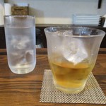 旬彩 天ぷら 心来(しんら） - バランタイン12年 ロック シングル 800円。　　　　　2019.05.20