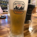 Yakiniku Horumon Toujirou - 生ビール200円！