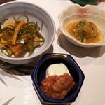 西麻布 鮨葵 - 小鉢いろいろ