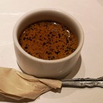 西麻布 鮨葵 - ほうじ茶のティラミス