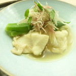懐石料理 桝田 - めいた鰈とおくら