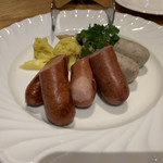 グルマンソノワ - ソーセージ3本盛合せ