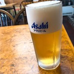 かし亀 - 生ビール