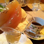 季節のパフェ（りんご）