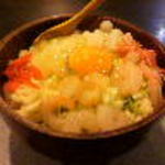 にんじん - いか玉にエビトッピング