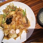 中華あんかけ専門店 桃仙人 - あんかけ焼きそば