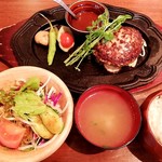 さくら亭 - 和牛ハンバーグランチ200ｇ