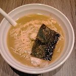 麵屋 十郎兵衛 - 朝の豚骨ラーメン：５４０円＋税８％【２０１９年４月撮影】