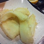 まんねん食堂 - イカ天ぷら