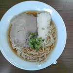 麺屋 満開 - 生姜醤油：７３０円+麺大盛：１００円（各税込）【２０１９年５月撮影】