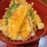 udonizakayaamamenzou - サービスランチの上天丼