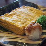 蕎麦+酒＝雲母 - だし巻き