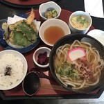 波乃家 - 波乃家うどんランチ、税込800円