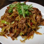 海上海 - ラムと長ネギ炒め　西域風味