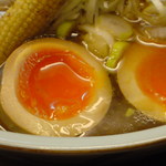 つけめん 豆天狗 - 和風らーめん全部入り（味玉アップ）