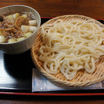 うどん乃 かわむら - 肉汁うどん 大盛(800円)