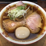 中華そば しば田 - 「中華そば」830円＋味玉