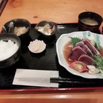 肴や 陣 - お昼のタタキ定食