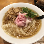 ラーメン火ノ鷺 - ニボ冷そば  800円