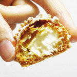 なかたに亭 - プティシューの断面。