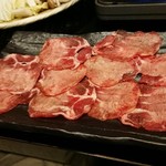 個室居酒屋 卯之屋 - 牛タンしゃぶしゃぶの牛タン