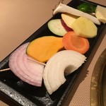 Moebi - 焼き野菜の盛り合わせ　700円
