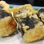 独楽寿司 - 納豆巻き天ぷら216円