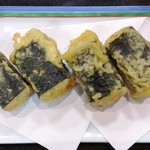 独楽寿司 - 納豆巻き天ぷら216円