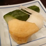 鳥田中 - お漬物