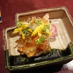 りょうりや 御旅屋 - 初物 こっぺがにの酢の物