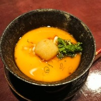 りょうりや 御旅屋 - たら白子の茶碗蒸し