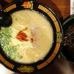 一蘭 - ラーメン＋きくらげ