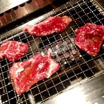 焼肉ライク - ミスジ＆ハラミセット200ｇ